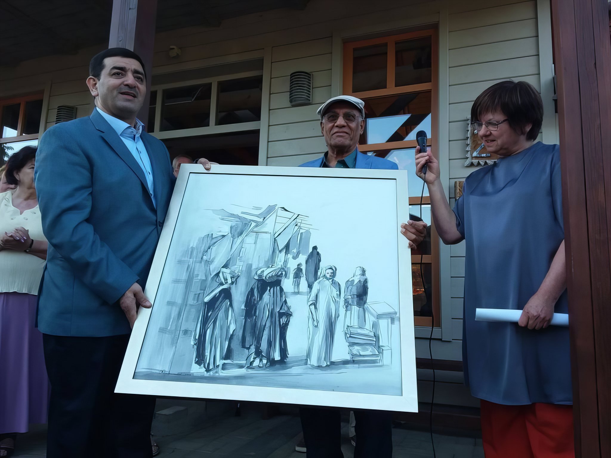 Painting Presented at Ludvig International Symposium